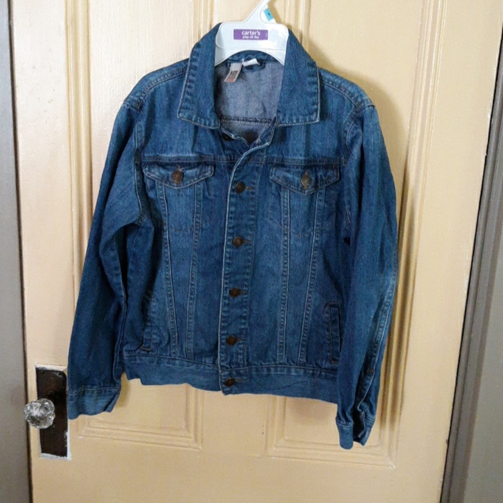 10 / 12 girls / boys jean girl or boy size  jacket